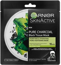 Charcoal Tissue Mask Black Algae 1 PCS
