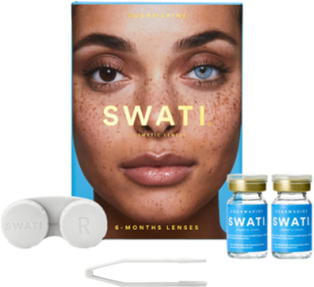 Swati 6-Monats-Kontaktlinsen Aquamarine