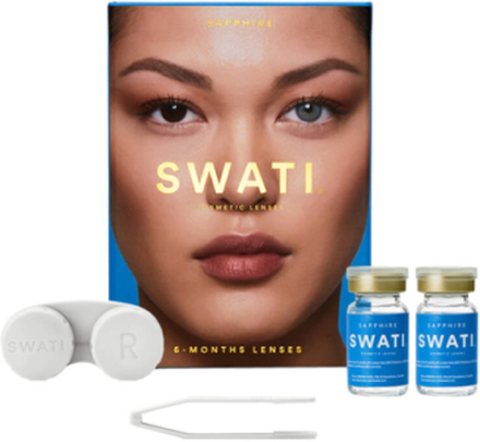 Swati 6-Monats-Kontaktlinsen Sapphire