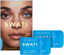 Swati 1-Monats-Kontaktlinsen Aquamarine