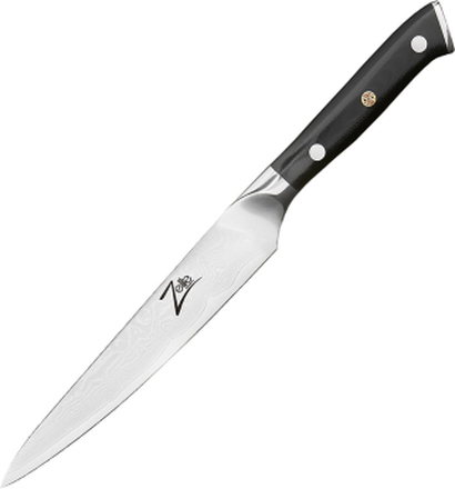 Alpha-Royal Japanese Serie 6" Universalkniv damaskus-stål 67 lager