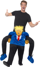 Donald Trump Piggyback Lyxdräkt