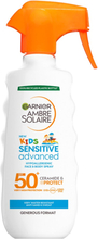 Garnier Ambre Solaire Sensitive Advanced Kids Hypoallergenic Happy Trigger Spray - 270 ml