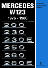 Mercedes W123 Own Work Man 1976-1986