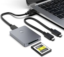 ROCKETEK CR316 USB 3.1 Gen 2 Type-C 10 Gbps CFexpress Type-B Memory Card Reader Adapter