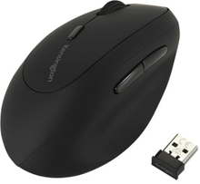 Kensington Pro Fit Ergo Wireless Mouse 1,600dpi Mus Trådløs Sort