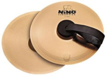 NINO Percussion 8'' Marching Cymbals bronze, NINO-BO20