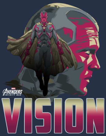 Avengers Vision Hoodie - Navy - XXL