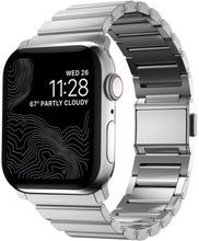 Nomad stainless steel Apple Watch 42mm / 44mm / 45mm / 49mm zilver