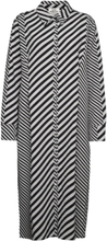 Mix Stripe Lora Dress Knælang Kjole Multi/patterned Mads Nørgaard