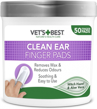 Vet’s Best Clean Ear Finger Pads 50-p