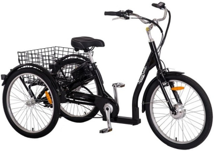 Trehjulig elcykel med 7 växlar - 250W