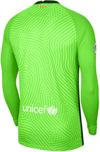 F.C. Barcelona 2020/21 Stadium Goalkeeper Men's Football Shirt - Green