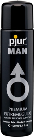 Pjur Man: Premium Extremeglide, Silikonbaserat Glidmedel, 100 ml