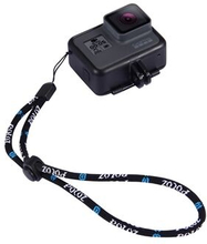 PULUZ PU151 nylon justerbar håndledsstrop snor håndsnor til GoPro HERO 4/3+/3/2/1 kamera - sort