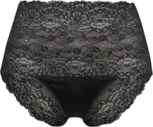 Sensual Secret Brief Lingerie Panties High Waisted Panties Black Calida