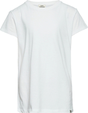 Organic Jersey Tuvina Tee Fav T-shirts Short-sleeved Hvit Mads Nørgaard*Betinget Tilbud