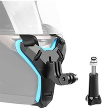 Universal Full Face motorcykelhjelm Chin Mount kæbeholderstrop til GoPro Hero 7/6/5/4/3 SJCAM SJ5000