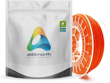 Addnorth PETG-filament för 3D-skrivare 1,75 mm Lucent Orange