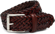 Classic Tan Woven Leather Belt Designers Belts Braided Belt Brown Anderson's
