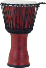 Pearl 10'' Rope Tuned Djembe Molten Scarlet