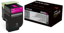 Cartouche toner magenta 2.000 pages LEXMARK