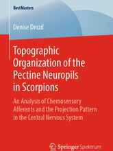 Topographic Organization of the Pectine Neuropils in Scorpions