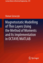 Magnetostatic Modelling of Thin Layers Using the Method of Moments And Its Implementation in OCTAVE/MATLAB