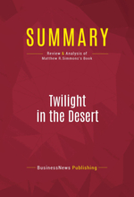 Summary: Twilight in the Desert