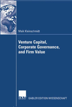 Venture Capital, Corporate Governance, and Firm Value