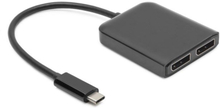 Luxorparts USB-C til 2x Displayport