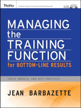 Managing the Training Function For Bottom Line Results