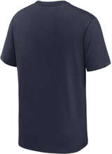 Nike Historic (NFL Giants) Men's Tri-Blend T-Shirt - Blue
