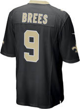 NFL New Orleans Saints (Drew Brees) Men's Game American Football Jersey - Black