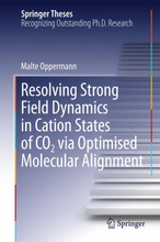 Resolving Strong Field Dynamics in Cation States of CO_2 via Optimised Molecular Alignment