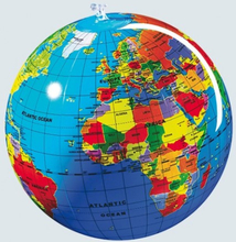 Caly 30 cm Globus OUR WORLD - god som badebold