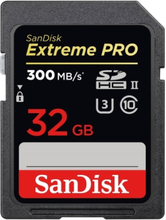 Sandisk Extreme Pro Sdhc Uhs-Ii Card 32GB