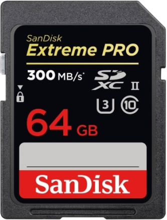 Sandisk Extreme Pro Sdxc Uhs-Ii Card 64GB