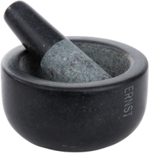 Mortar Granite Home Kitchen Kitchen Tools Grinders Mortars & Pestles Grey ERNST