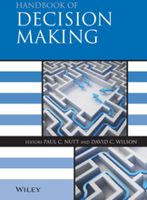 Handbook of Decision Making