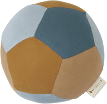 Fabric Ball - Blue Mix Toys Soft Toys Stuffed Toys Multi/mønstret Fabelab*Betinget Tilbud
