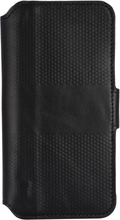 Krusell: Leather Phone Wallet iPhone 14 Pro Svart