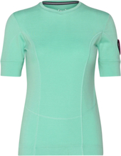 W Grava Tee Sport T-shirts & Tops Short-sleeved Green Super.natural
