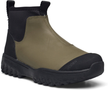 Magda Low Waterproof Shoes Chelsea Boots Green WODEN
