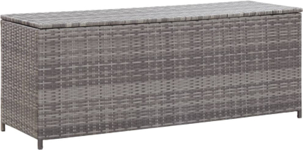 vidaXL Putekasse 120x50x60 cm polyrotting grå