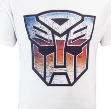 Transformers Men's Transformers Multi Emblem T-Shirt - White - XL