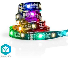 Nedis SmartLife LED-Remsa | Bluetooth® | RGB / Varm Vit | SMD | 2.00 m | IP20 | 2700 K | 380 lm | Android- / IOS