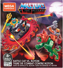 Masters of the Universe Mega Construx Probuilders Construction Set Battle Cat vs. Roton