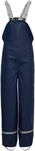 Pants Pu - W. Suspender Outerwear Rainwear Bottoms Blå Color Kids*Betinget Tilbud