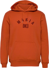Brand Hooded Sweatshirt Hettegenser Genser Oransje Makia*Betinget Tilbud